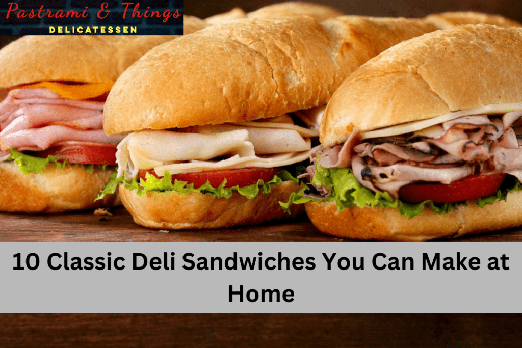 10 Classic Deli Sandwiches You Can Make at Home