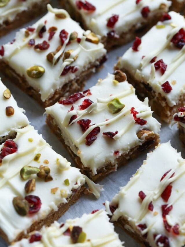 Cranberry Bliss Bars Recipe