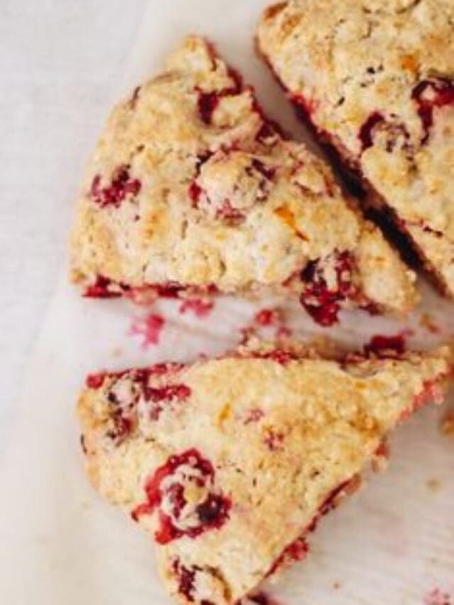 Clementine Cranberry Scones Recipe