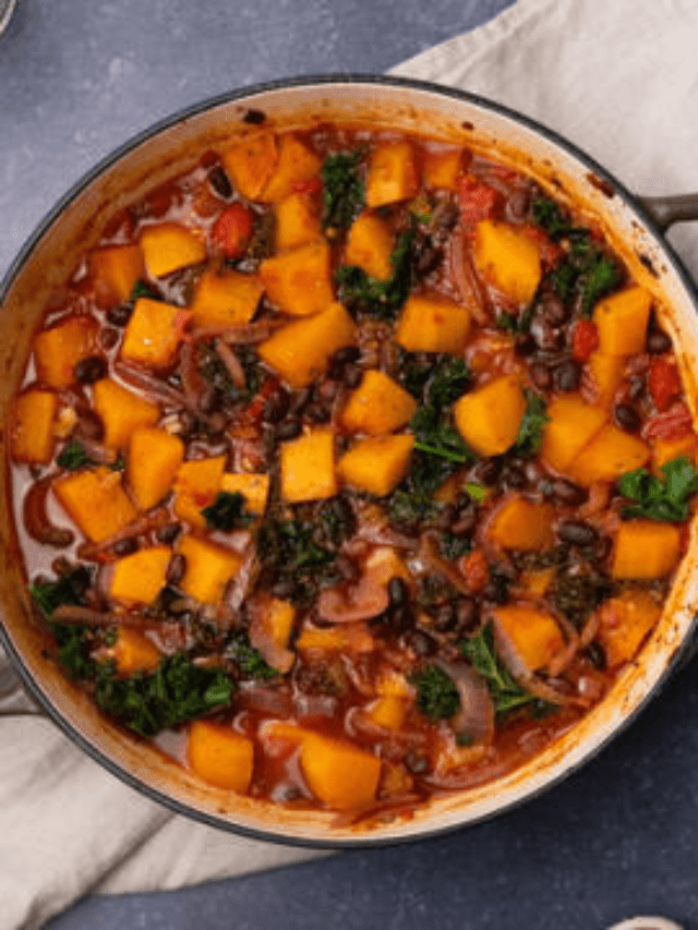 Hearty Pumpkin And Black Bean Casserole Recipe