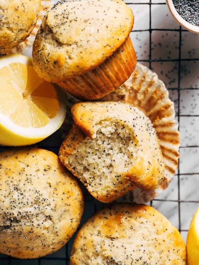 Lemon Poppy Seed Muffins Recipe