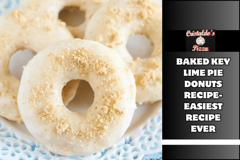 Baked Key Lime Pie Donuts Recipe- Easiest Recipe Ever