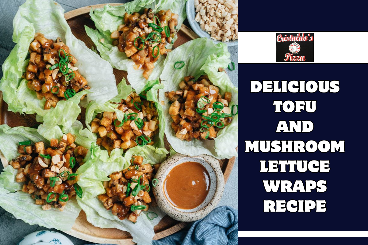 Delicious Tofu And Mushroom Lettuce Wraps Recipe