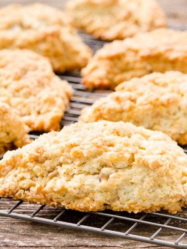 Ginger and pear buttermilk scones recipe