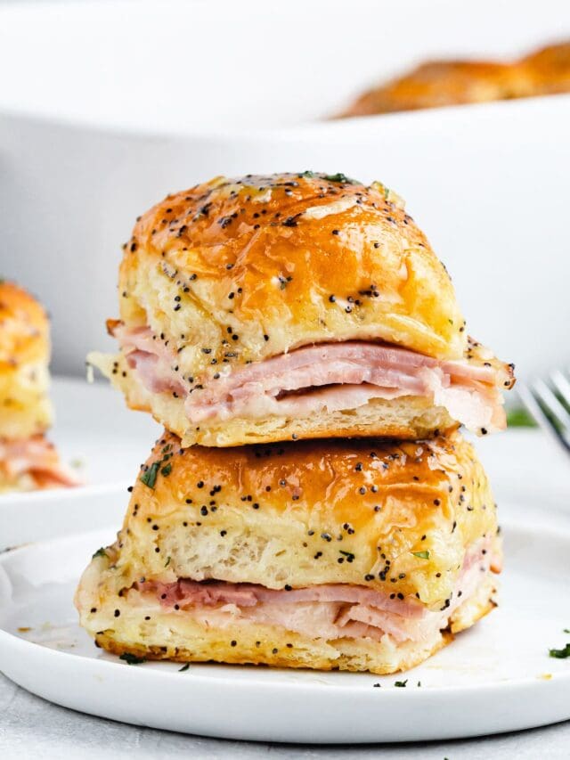 Baked Ham And Cheese Sliders Recipe